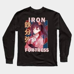 Ayame Yomogawa Of The Iron Fortress Kotetsujo No Kabaneri Retro Long Sleeve T-Shirt